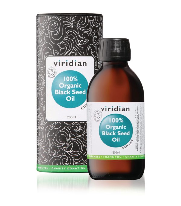 VIRIDIAN Black Seed Oil Organic 200ml