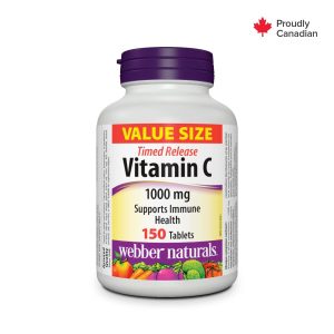 Webber Naturals Vitamin C 1000mg Time Release Tablets 150's