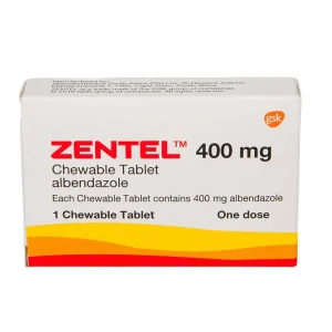 Zentel 400 mg Tablets 1s