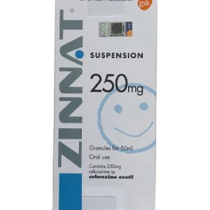 Zinnat Suspension 250mg/5ml 50ml