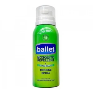 Ballet Mousse SPRAY Mosquito Repellent & Sting Relief 100ml