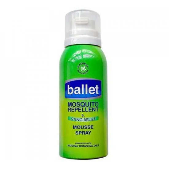 Ballet Mousse SPRAY Mosquito Repellent & Sting Relief 100ml