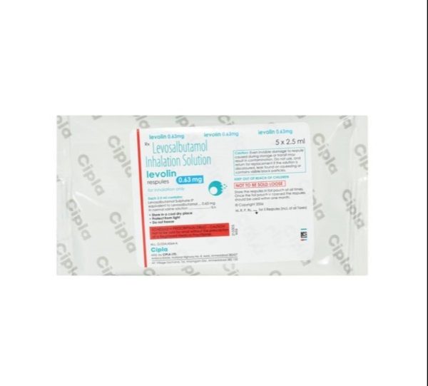 Levolin (levosalbutamol) Respules 40's