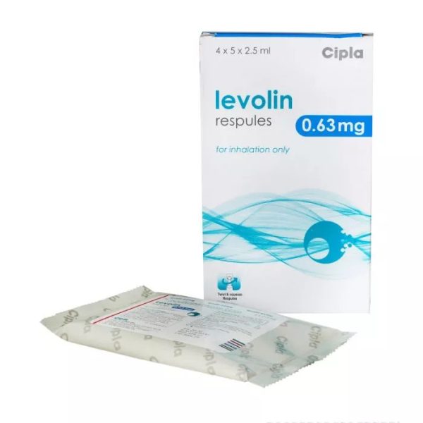 Levolin (levosalbutamol) Respules 40's - Image 2