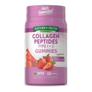Nature's Truth Collagen Peptides type 1&3 gummies 60's