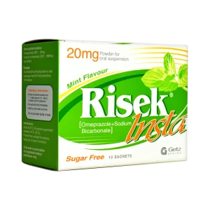 RiseK 20mg Sachets 14's